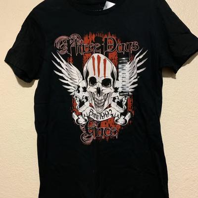 Футболка Three days grace с 1992 года, с коротким рукавом, размеры S-5XL, EN286, унисекс