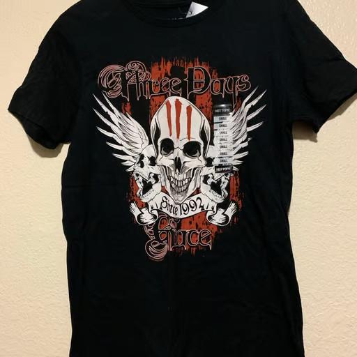 Футболка Three days grace с 1992 года, с коротким рукавом, размеры S-5XL, EN286, унисекс