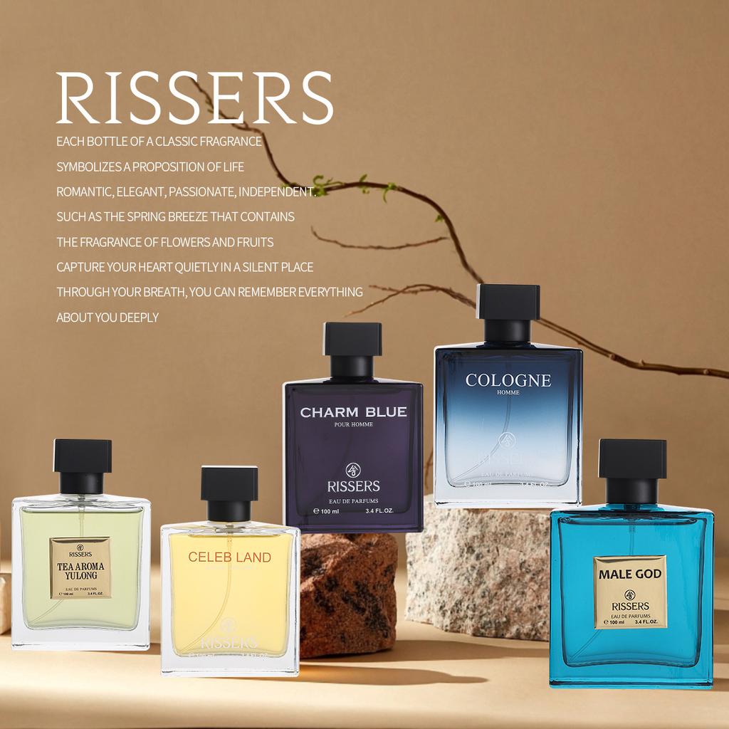 Azure Men's Long Lasting Eau De Toilette Eau De Toilette Wild Woody Notes Strong Fragrance Niche Premium Fresh Long Lasting Fragrance Gift for Friends