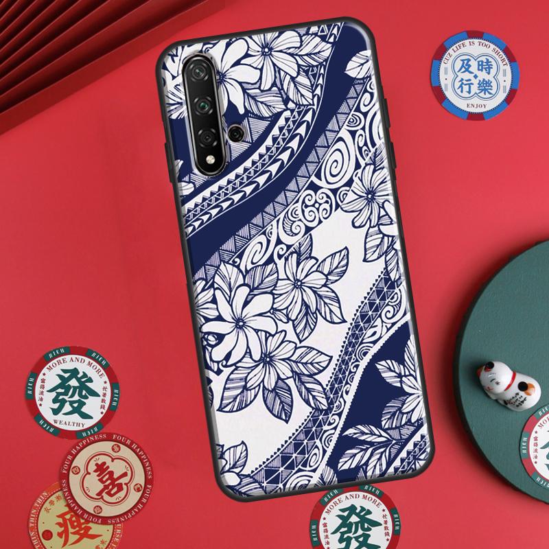 Maori Polynesian Samoan Tribal For Huawei P60 Pro P30 P40 Lite Nova 7i 8i 11i 12i 12s 10 9 SE Y90 Y60 Y70 Y72 Y61 Y91 Case