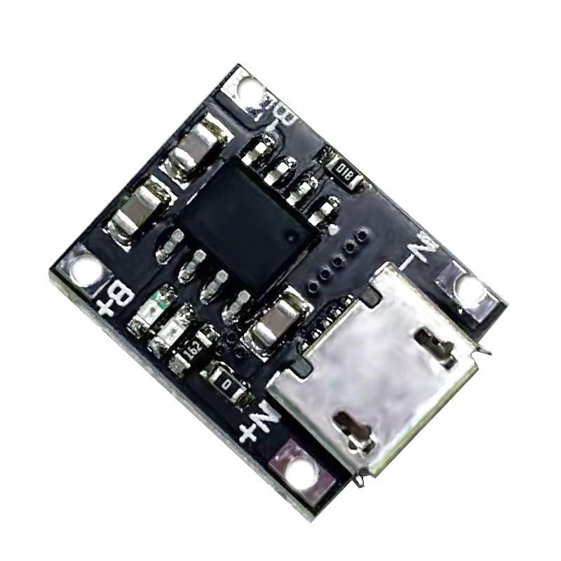 TC4056 Lithium Battery Charger Module 3.6V-3.7V 18650, 5V to 4.2V 1A