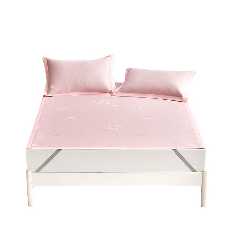 Luolai Kids Ice Silk Fitted Cooling Mat Set