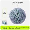 Two-Color Rose Bath Flower - Extra Large, Durable, Soft Lathering Bath Ball for Women