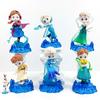 Elsa Anna Frozen Princess Blind Box Figure Collectible PVC Toy Desk Decor Kids Gift 9-12cm