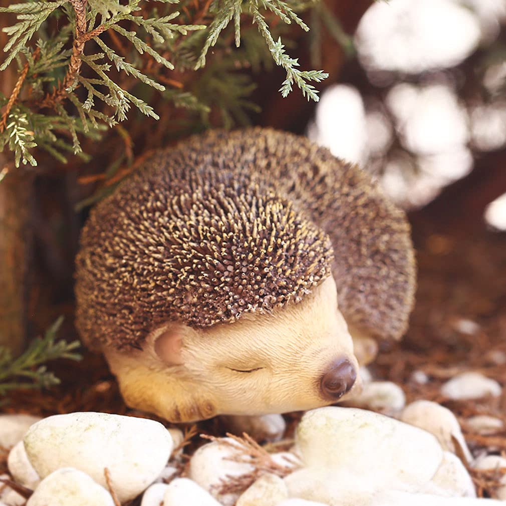 Статуэтка ежа Devalier CA175 из смолы в подарок Идеальный подарок [Подлинный продукт]