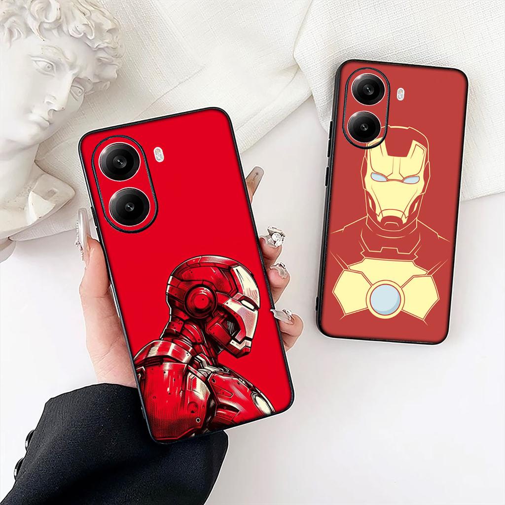 Ironman Marvels Superhero Iron Man Phone Case for Apple iPhone 12 13 Mini XS 11 Pro Max 7 8 Plus + XR 8+ X SE 2020 SE3 Cover