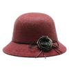 Winter Hat Wool Ball  Imitation Mink Fur Fisherman's Hat Grandma  Outdoor Fashionable Sun Protection Warm Woolen Pot Hat