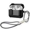 Для AirPods Pro 3 Чехол Чехол с надежным замком с ремешком и брелоком Мощная защита от падений Для чехла AirPods Pro 3-го поколения