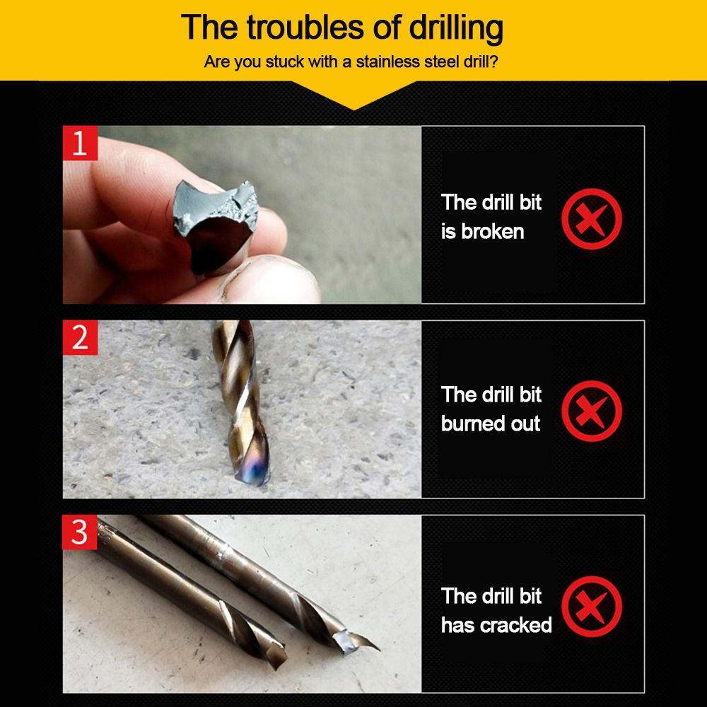 Tungsten Metalworking Bit Twist Drill Bit Hard Hand Tools Metal