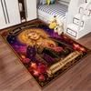 Saint Madonna Art Style Carpet suitable as a non-slip mat for the living room or bedroom sofa