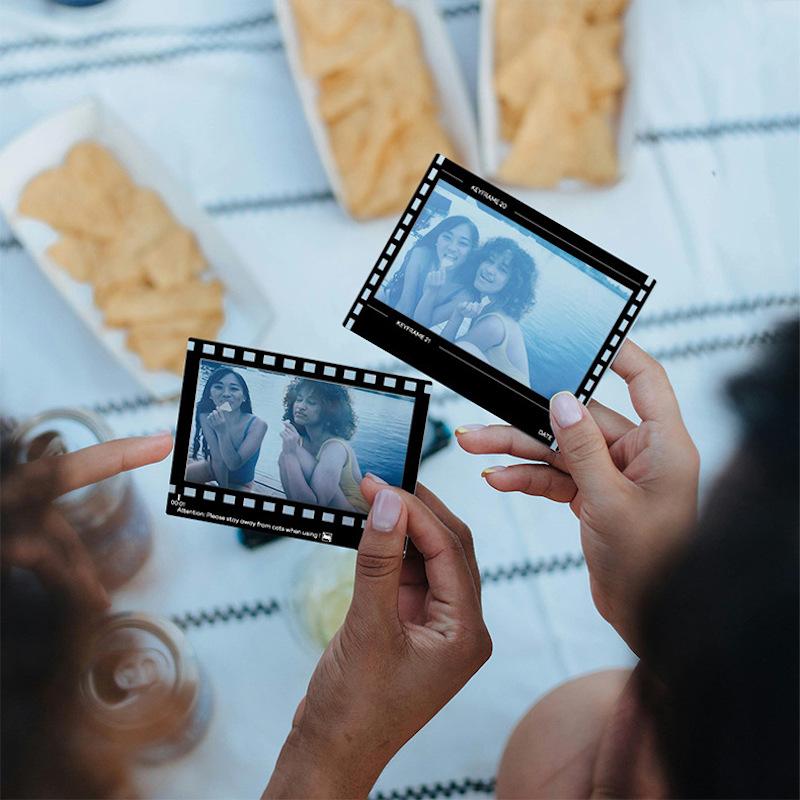 [Film Lab] [Set of 12pcs] Frame Stickers for Instax Wide Film DIY Decoration CAC16