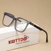 New Retro Black Presbyopia Hyperopia Reading Glasses Men Women Square Frame Eyewear for Women Reading Eyeglasses