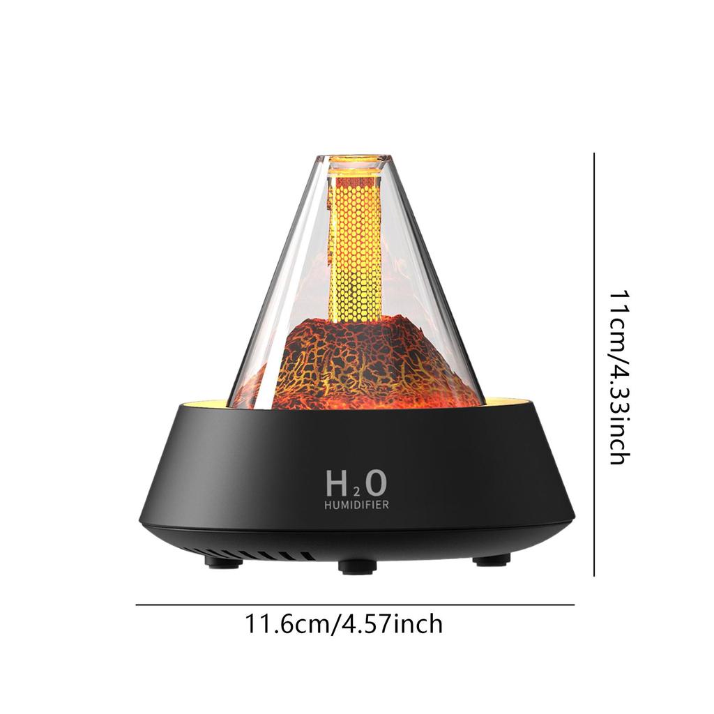 Air Humidifier Colorful Light Decor Essential Oil Diffuser Aroma Humidifier Night Light for Living Room SPA Bedroom Home Bedside