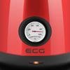 Bouilloire - ECG - RK 1705 Metallico Rosso - Acier inoxydable - 1,7 L - 2200 W