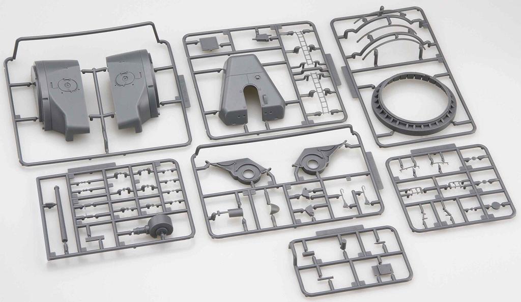 Fujimi Model Collect Equipment Series 6 Destroyer 54 калибра 127 мм пушка Нет. Скорострельное оборудование типа «Конго»-6