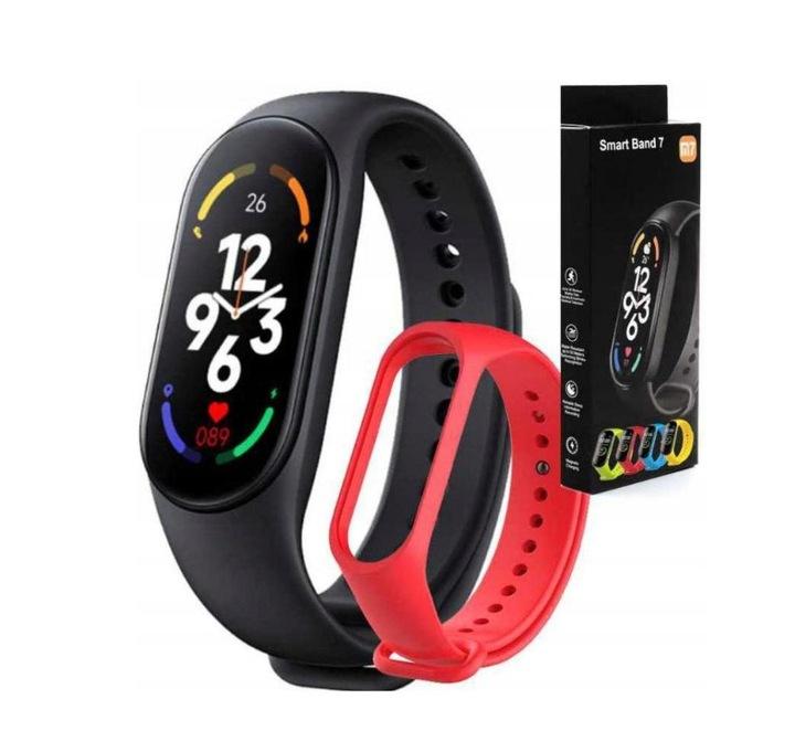 Smartwatch Zegarek Opaska Sportowy Smartband M7 Męski Damski Pulsometr