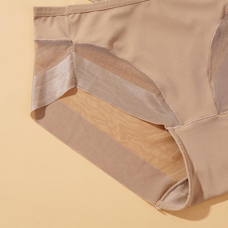 Женские боди-шорты, корректирующие фигуру, женские трусы, дышащее сетчатое нижнее белье, высокоэластичные бесшовные трусы
