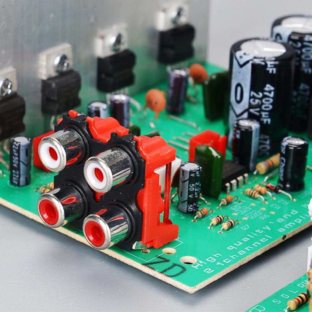 DX-418 2.1 Channel Subwoofer Amplifier Board 60Wx3 Output Power Multiple Input Interfaces Digital Power Amplifier Boards