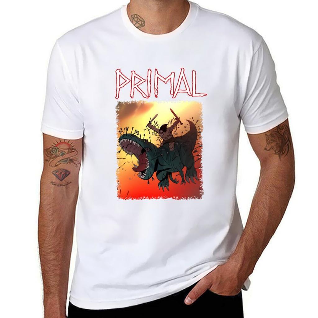Primal Tshirt Big Size Simple Tshirt