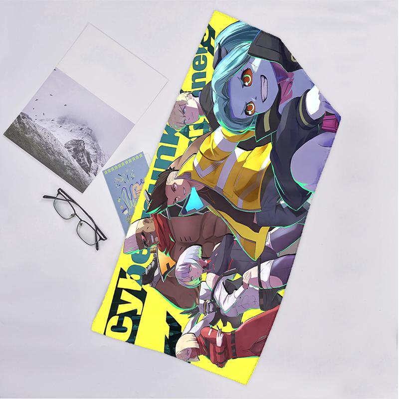 Cyberpunk Fashion Beach Towel: Ideal for Summer Adventures Soft, absorbent and quick drying suitable for swimming and bathing