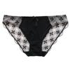 Mesh Girl Embroidery Sexy Underwear Plus Size Women Low-rise Panties Women's Ice Silk Breathable Women's Briefs