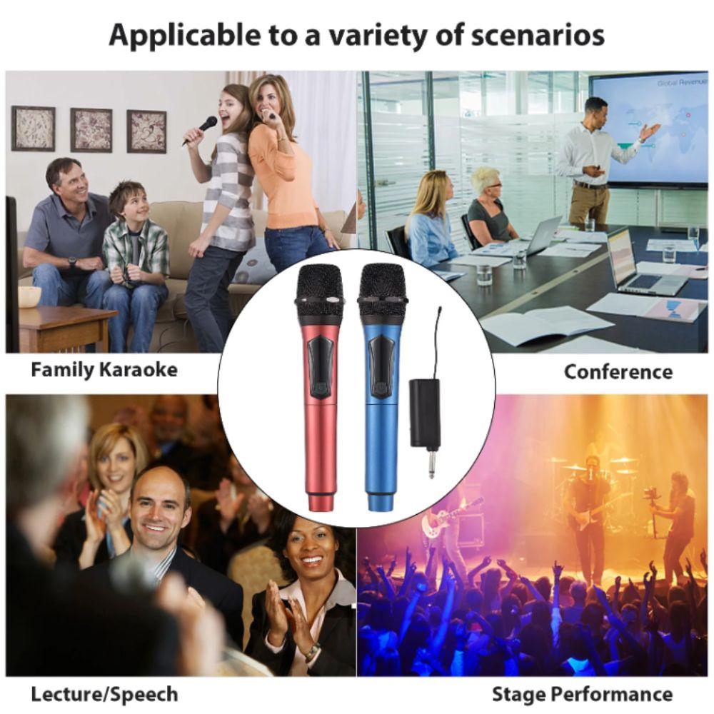 Высококачественный ручной микрофон, перезаряжаемый беспроводной приемник, динамический микрофон, для использования на собраниях