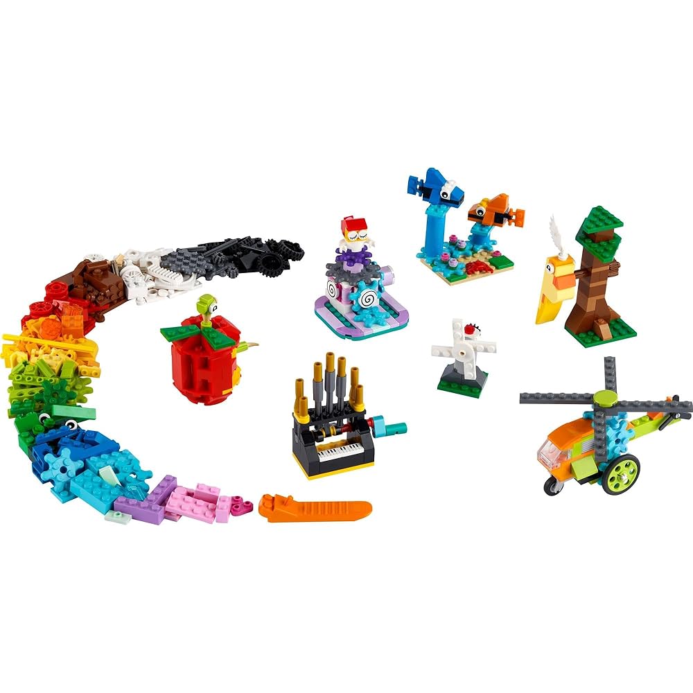 LEGO Classic Idea Parts Mechanism 11019 Building Blocks Toy for Kids Ages 5 and Up