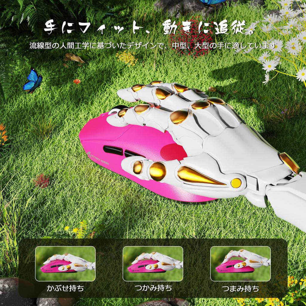 Легкая мышь MAMBASNAKE x ATTACK SHARK X8SE, Сверхлегкая (58г), Чип BK52820, сенсор PAW3311, переключатели Huano, энкодер F-switch, частота опроса 1000 Гц