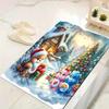 1Pc Christmas Village Rug Office Carpet Indoor Outdoor Doormat Nonslip Soft Living Room Christmas Halloween Gift D922151