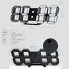 Светодиодные часы KOSUMOSU ACD-210B, черные, 10 дюймов