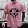 Funny Graphic Groom Squad T Shirt Friends Single Farewell Bachelor Party Tee Wedding Tops Best Man Team EVG Future Groom Blouses