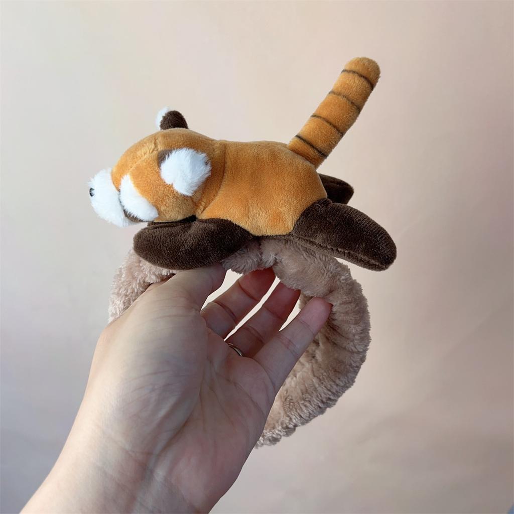 Cute Raccoon Headband Super Cute Doll Cartoon Headgear Children Adult Photo Performance Dress Up Hairpin Girl Headband