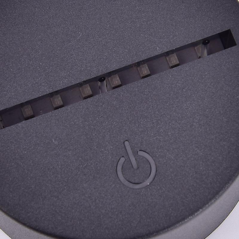 USB-кабель сенсорные лампы основания для 3D светодиодный ночник 7 цветов свет база держатель лампы