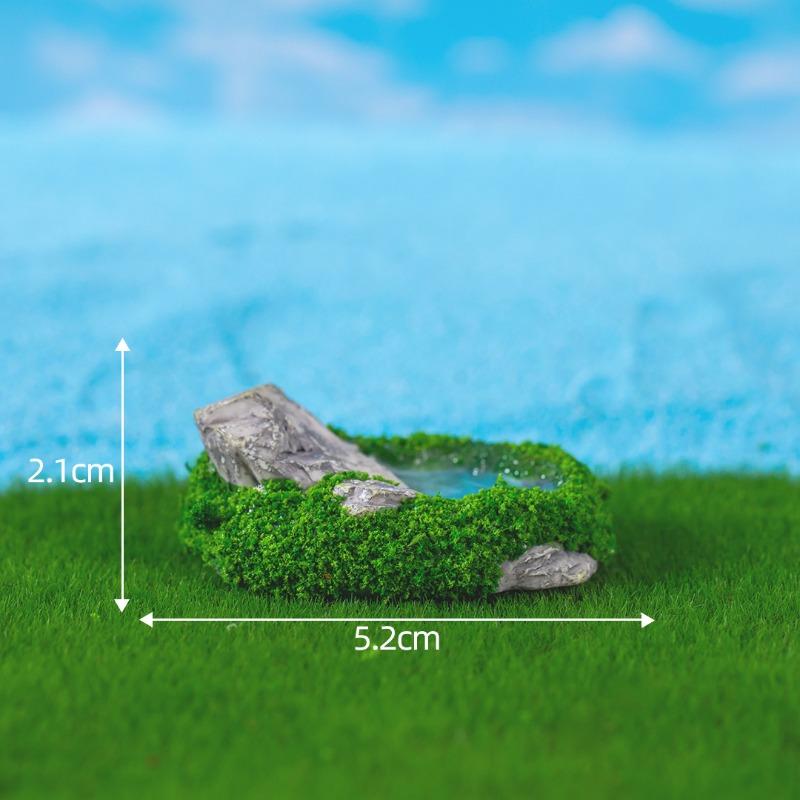 Micro-landscape Landscapes Such As Mountains Waters Waterfalls Strange Rocks Moss Gardening Decorative Items Accessories and Small Ornaments