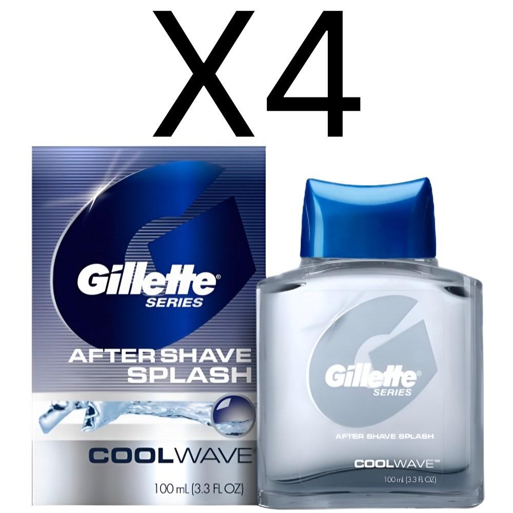Gillette Series Cool Wave Лосьон после бритья 100 мл 4 шт