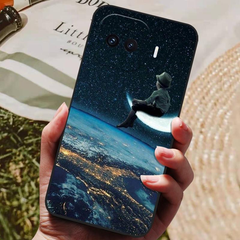 Для iQOO Z11 Turbo 5G Чехол Роскошный Расписной Силиконовый Задний Чехол Для VIVO Iqoo z11 Turbo V2536A Чехлы Защитный Чехол Fundas
