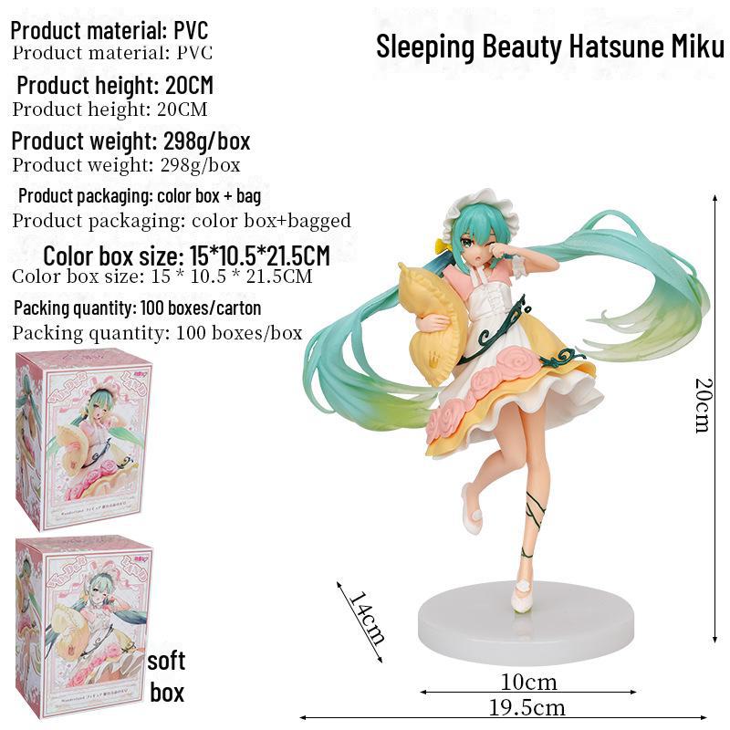 TAITO Хацунэ Мику Спящая красавица Сказка Страна чудес Фигурка Украшение для автомобиля
