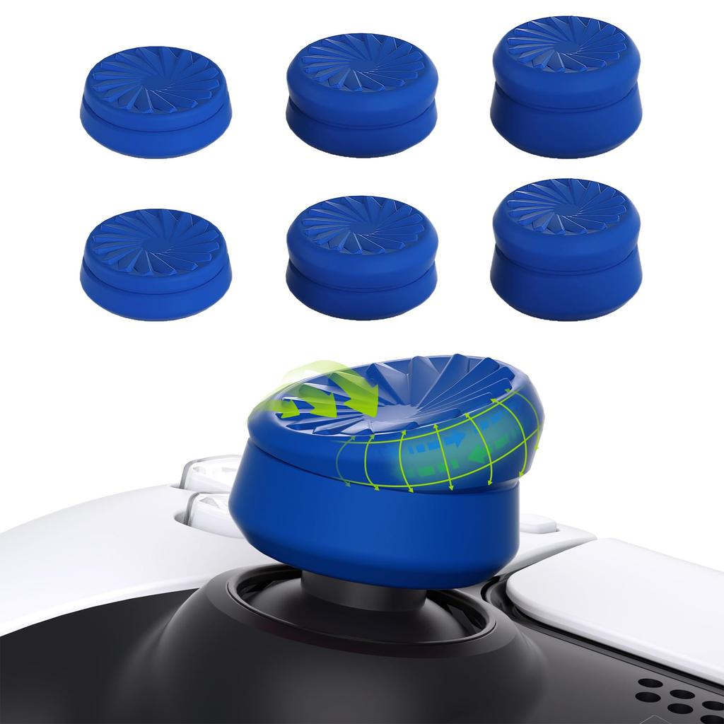 PlayVital Thumb Cushion Cap Cover Thumb Grip для PS5 PS4 Thumb Stick Grip Cover для Xbox Core Xbox One Elite Series 2 Wireless Thumb Grip Cap для