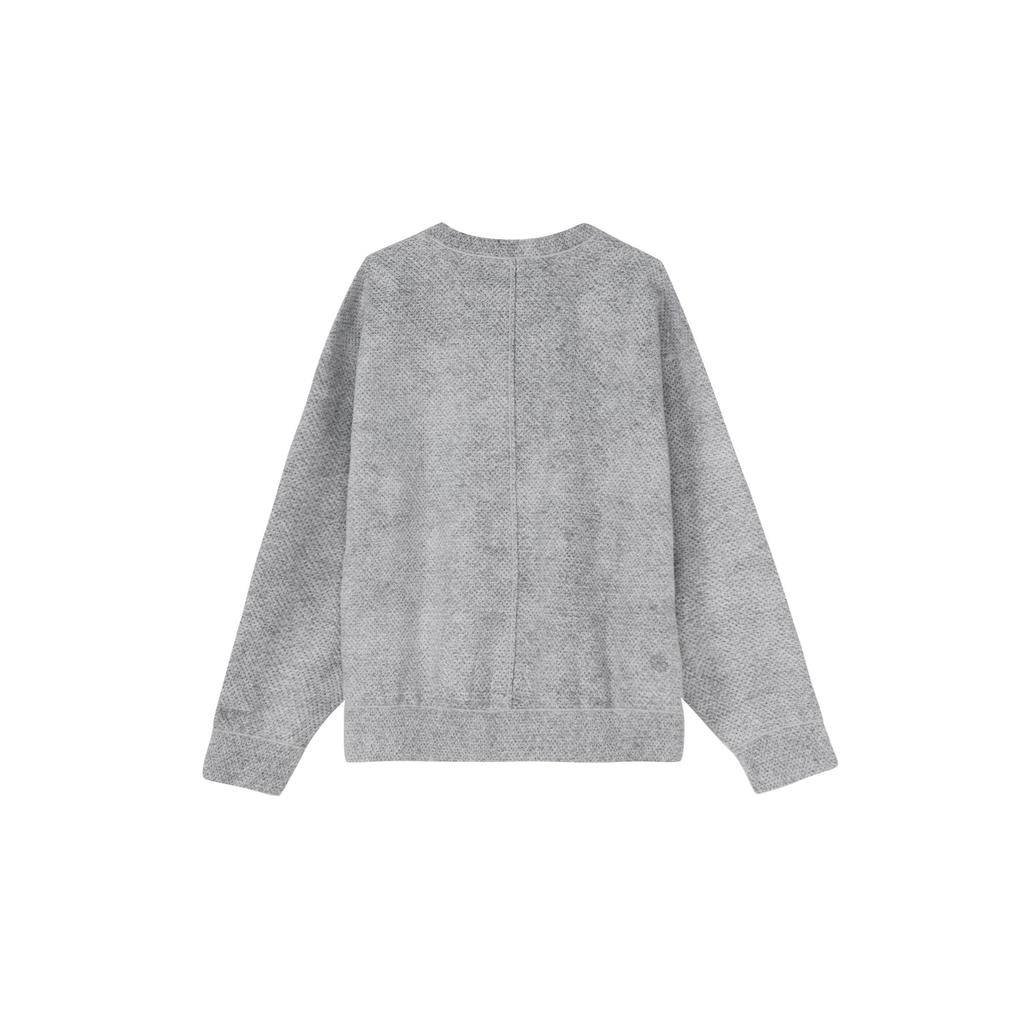Nike Forward Sweatshirts Men's Gray Crew Neck Moderate Other DQ4265-077