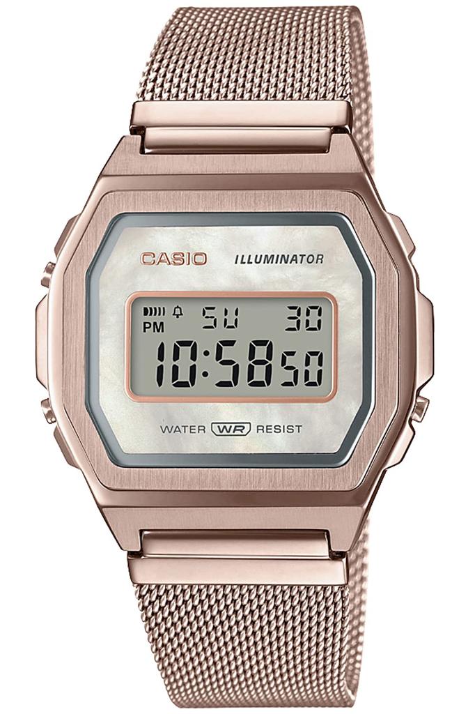 Casio A1000MCG-9JF Premium Series Unisex Pink Gold