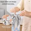 Aluminum Foil Food Sealing Bags Reusable Leakproof Kitchen Fresh Bag Zip Lock Long Strip Fruits Vegetables Fresh-keep Bags