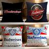 Горячая Наволочка Budweiser Мягкая Стирающаяся Подушка Многоцелевая для Дивана Кровати Путешествий Офиса
