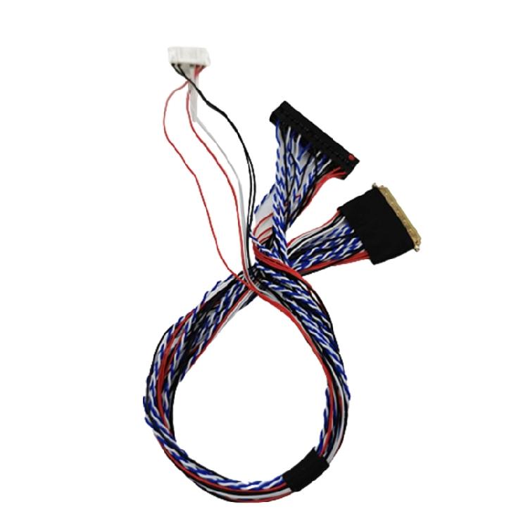 ЖК-экран LVDS Кабель 40-контактный LVDS Кабель 2-канальный 6-битный Поддержка для 14-18,4 дюйма