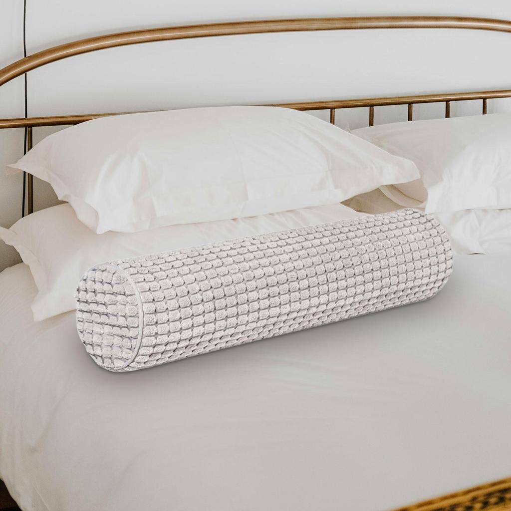 Цилиндрическая подушка-валик для шеи для путешествий