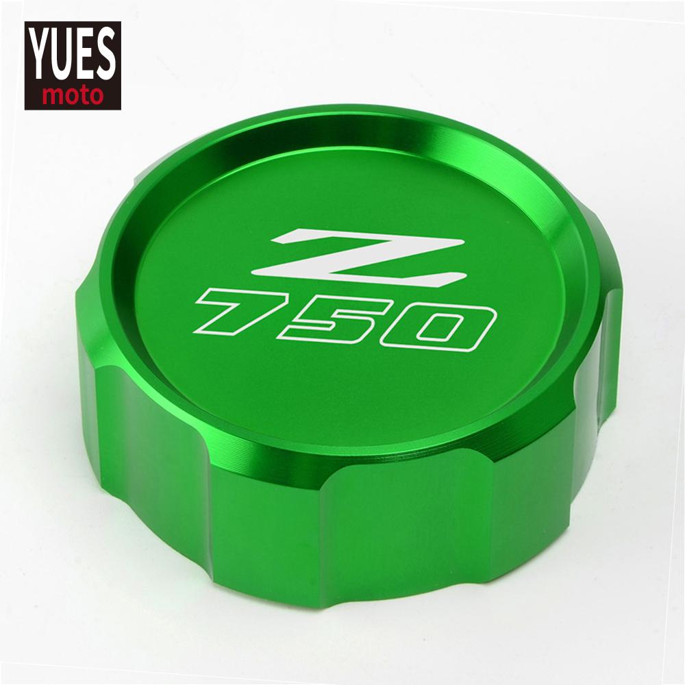 Аксессуары для мотоциклов, красная передняя и задняя крышка главного резервуара цилиндра для Kawasaki Z750 Z 750 2007-2012 2008 2010