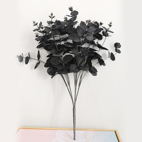 1 ветка искусственного растения, сохраняющая свежесть, сделай сам, легкая, современная, элегантная, искусственные листья эвкалипта, свадебный декор