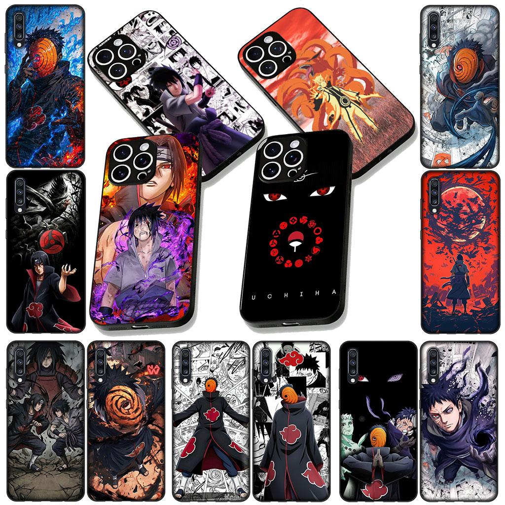 Cover for Samsung Galaxy S22 S21 S20 FE Ultra Plus A35 A36 A55 A37 A33 A34 A57 Case Tobi Narutos Sasuke Uchiha Obito Itachi