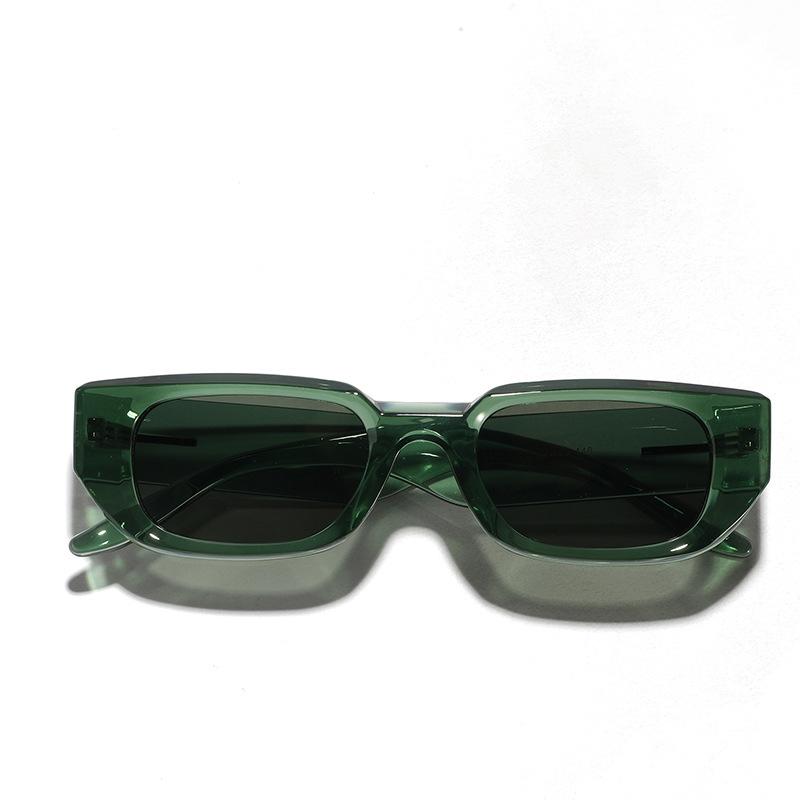 Коробка Высококачественные очки Ретро Маленькая оправа Солнцезащитные очки Женские Персонализированные Солнцезащитные Очки Мужские