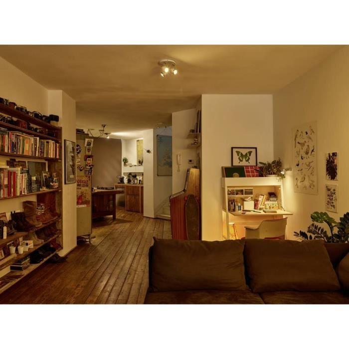 Ampoule LED - PHILIPS - 77403500 - GU5.3 - 7W - Blanc Chaud - A+