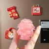 3D Розовый Магнит-Сувенир Плита: Камень гибискуса Панчи Ушная печь Подарок для тура